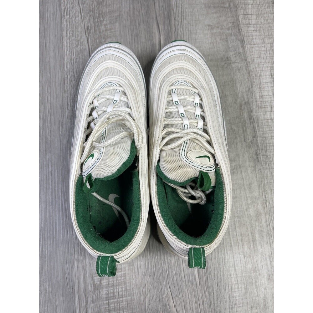 Nike Air Max 97 White Pine Green Men's Running Shoes DH0271-100 Men's Size 8 (D) - Picture 6 of 10